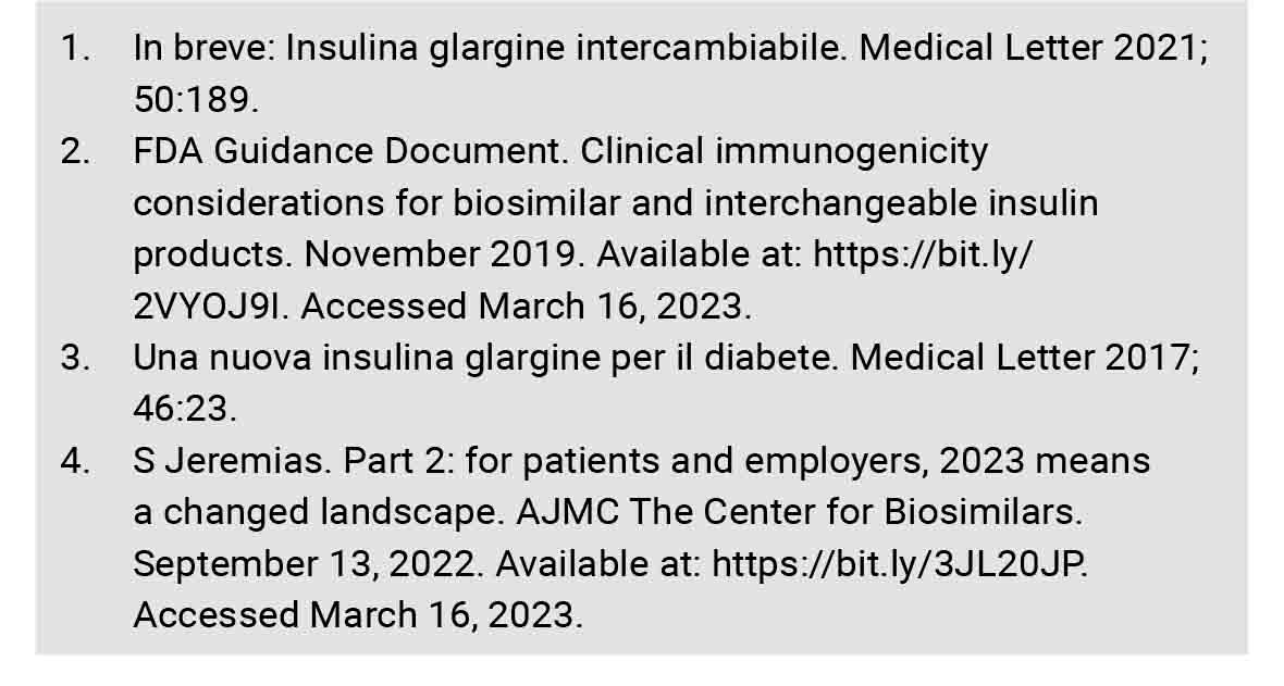 TML n. 7 / 2023 Un altro prodotto a base di insulina glargine